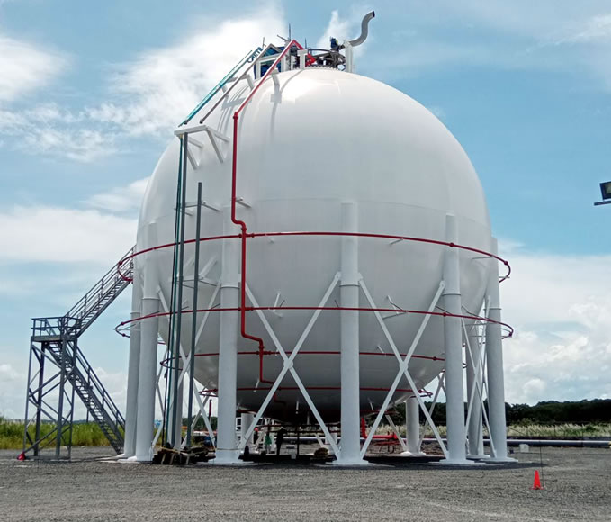 spherical storage tank ASME Storage Spheres
